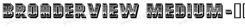 BroaderView Medium字体转换